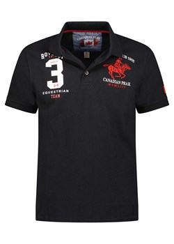 Canadian Peak Koszulka polo &quot;Klubeak&quot; w kolorze czarnym ze sklepu Limango Polska w kategorii T-shirty męskie - zdjęcie 171577323