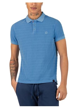 Timezone Koszulka polo w kolorze niebieskim ze sklepu Limango Polska w kategorii T-shirty męskie - zdjęcie 171577590