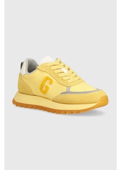 Gant sneakersy Caffay kolor żółty 28533473.G334 ze sklepu ANSWEAR.com w kategorii Buty sportowe damskie - zdjęcie 171578943
