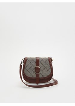 Reserved - Żakardowa torebka crossbody - wielobarwny ze sklepu Reserved w kategorii Torebki damskie - zdjęcie 171580140