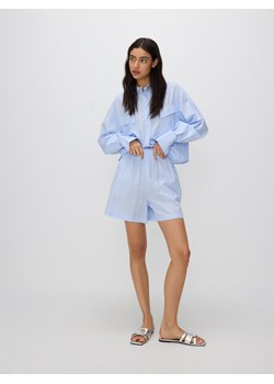 Reserved - Bawełniane szorty z aplikacjami - jasnoniebieski ze sklepu Reserved w kategorii Szorty - zdjęcie 171584621