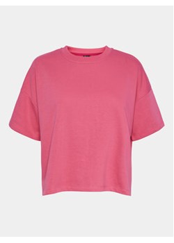 Pieces T-Shirt Chilli Summer 17118870 Różowy Loose Fit ze sklepu MODIVO w kategorii Bluzki damskie - zdjęcie 171586700