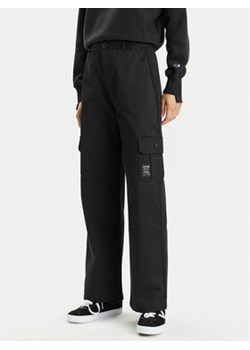Champion Spodnie dresowe 117201 Czarny Relaxed Fit ze sklepu MODIVO w kategorii Spodnie damskie - zdjęcie 171586792