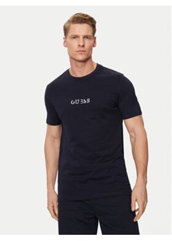 Guess T-Shirt M4GI92 I3Z14 Niebieski Slim Fit ze sklepu MODIVO w kategorii T-shirty męskie - zdjęcie 171586844