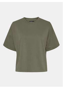 Pieces T-Shirt Chilli Summer 17118870 Zielony Loose Fit ze sklepu MODIVO w kategorii Bluzki damskie - zdjęcie 171586883