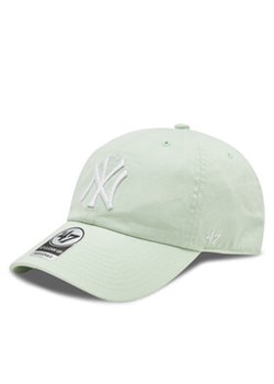47 Brand Czapka z daszkiem Mlb New York Yankees '47 Clean Up W/ No Loop Label B-NLRGW17GWS-B0 Zielony ze sklepu MODIVO w kategorii Czapki z daszkiem męskie - zdjęcie 171586940