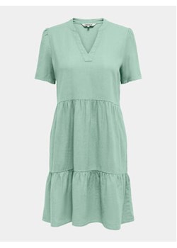 ONLY Sukienka letnia Tiri-Caro 15310970 Zielony Regular Fit ze sklepu MODIVO w kategorii Sukienki - zdjęcie 171586974