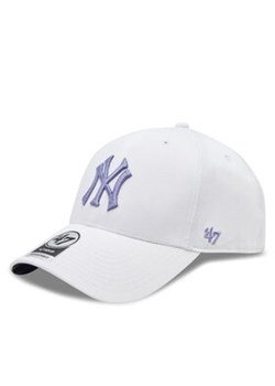 47 Brand Czapka z daszkiem Mlb New York Yankees Enamel Twist Under '47 Mvp B-ENLSP17CTP-WH Biały ze sklepu MODIVO w kategorii Czapki z daszkiem męskie - zdjęcie 171587040