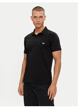 Emporio Armani Underwear Polo 211804 4R482 00020 Czarny Regular Fit ze sklepu MODIVO w kategorii T-shirty męskie - zdjęcie 171587071