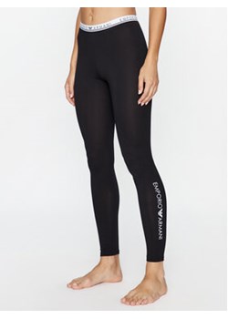 Emporio Armani Underwear Legginsy 164568 3F227 00020 Czarny Slim Fit ze sklepu MODIVO w kategorii Spodnie damskie - zdjęcie 171587161