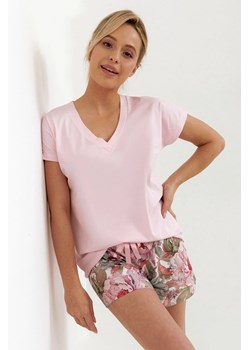 Piżama damska bawełniana Cana 263 jasny róż ze sklepu piubiu_pl w kategorii Piżamy damskie - zdjęcie 171589252