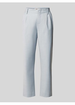 Spodnie do garnituru z prostą nogawką i zakładkami w pasie model ‘DISPATCH’ ze sklepu Peek&Cloppenburg  w kategorii Spodnie damskie - zdjęcie 171589552