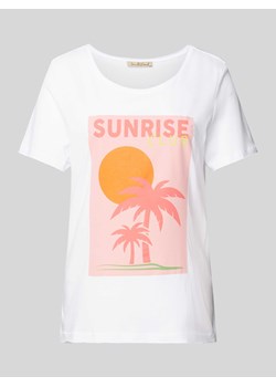 T-shirt z nadrukowanym motywem ze sklepu Peek&Cloppenburg  w kategorii Bluzki damskie - zdjęcie 171589661