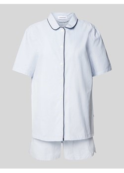 Piżama z listwą guzikową ze sklepu Peek&Cloppenburg  w kategorii Piżamy damskie - zdjęcie 171589732