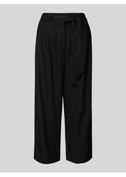 Spodnie materiałowe z paskiem w talii model ‘CARO’ ze sklepu Peek&Cloppenburg  w kategorii Spodnie damskie - zdjęcie 171589761