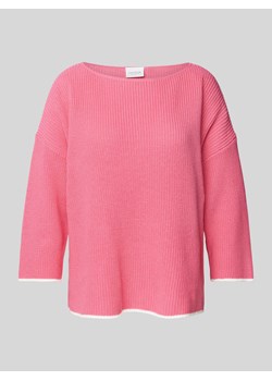 Sweter z dzianiny z rękawem o dł. 3/4 ze sklepu Peek&Cloppenburg  w kategorii Swetry damskie - zdjęcie 171590071