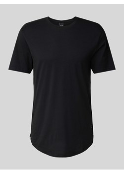 T-shirt w jednolitym kolorze z okrągłym dekoltem ze sklepu Peek&Cloppenburg  w kategorii T-shirty męskie - zdjęcie 171590103