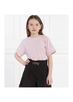 Pinko UP T-shirt | Regular Fit ze sklepu Gomez Fashion Store w kategorii Bluzki dziewczęce - zdjęcie 171591070