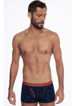 2-pack Bawełniane bokserki męskie Cube 41267-MLC, Kolor granatowy-wzór, Rozmiar M, Henderson ze sklepu Primodo w kategorii Majtki męskie - zdjęcie 171591771
