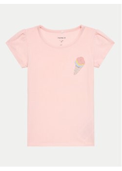 NAME IT T-Shirt Fedora 13228633 Różowy Regular Fit ze sklepu MODIVO w kategorii Bluzki dziewczęce - zdjęcie 171593572