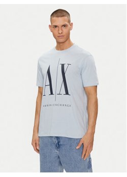 Armani Exchange T-Shirt 8NZTPA ZJH4Z 15DB Niebieski Regular Fit ze sklepu MODIVO w kategorii T-shirty męskie - zdjęcie 171593640