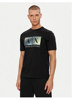 Armani Exchange T-Shirt 3DZTJB ZJBYZ 1200 Czarny Regular Fit ze sklepu MODIVO w kategorii T-shirty męskie - zdjęcie 171593694