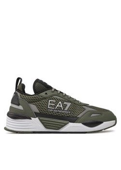 EA7 Emporio Armani Sneakersy X8X159 XK379 T665 Zielony ze sklepu MODIVO w kategorii Buty sportowe męskie - zdjęcie 171593701