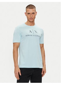 Armani Exchange T-Shirt 8NZTCJ Z8H4Z 15CY Fioletowy Regular Fit ze sklepu MODIVO w kategorii T-shirty męskie - zdjęcie 171593730
