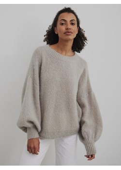 Sweter Felix Premium Szary ze sklepu Lisa Mayo w kategorii Swetry damskie - zdjęcie 171594203