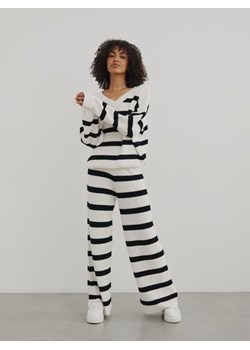 Spodnie Benedict Premium Kremowe ze sklepu Lisa Mayo w kategorii Spodnie damskie - zdjęcie 171594221