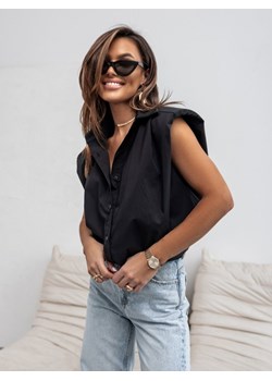 Koszula Sharon Czarna ze sklepu Lisa Mayo w kategorii Koszule damskie - zdjęcie 171594560