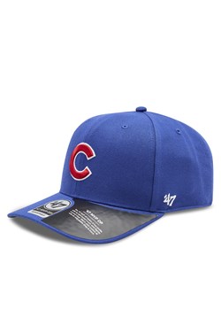Czapka z daszkiem 47 Brand Low Profile Cap - ZONE Chicago Cubs CLZOE05WBP Niebieski ze sklepu eobuwie.pl w kategorii Czapki z daszkiem męskie - zdjęcie 171595941