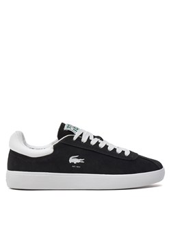 Sneakersy Lacoste Basehot 746SFA0055 Czarny ze sklepu eobuwie.pl w kategorii Trampki damskie - zdjęcie 171596084