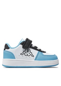 Sneakersy Kappa Logo Malone 5 Ev Inf 381Y12W White/Black/Blue Lt A4B ze sklepu eobuwie.pl w kategorii Buty sportowe dziecięce - zdjęcie 171596180