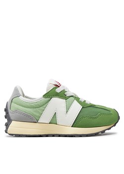 Sneakersy New Balance PH327RB Zielony ze sklepu eobuwie.pl w kategorii Buty sportowe dziecięce - zdjęcie 171596220