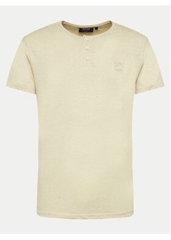 INDICODE T-Shirt Bosse 41-001 Beżowy Regular Fit ze sklepu MODIVO w kategorii T-shirty męskie - zdjęcie 171596452
