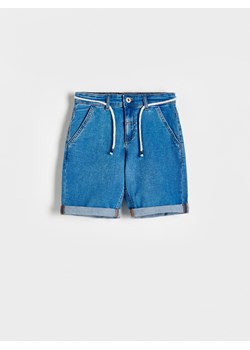 Reserved - Jeansowe bermudy - niebieski ze sklepu Reserved w kategorii Spodenki chłopięce - zdjęcie 171596973