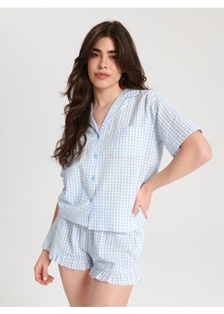 Sinsay - Piżama dwuczęściowa - błękitny ze sklepu Sinsay w kategorii Piżamy damskie - zdjęcie 171597664