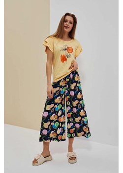 Bawełniana koszulka damska z nadrukiem ze sklepu 5.10.15 w kategorii Bluzki damskie - zdjęcie 171598094