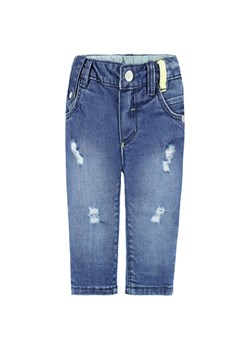 Chłopięce spodnie jeansowe niebieskie ze sklepu 5.10.15 w kategorii Spodnie i półśpiochy - zdjęcie 171598253