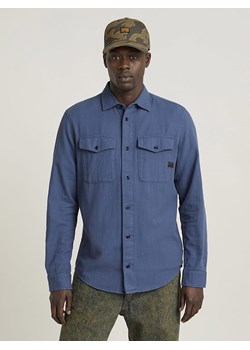G-Star Koszula - Slim fit - w kolorze niebieskim ze sklepu Limango Polska w kategorii Koszule męskie - zdjęcie 171599343