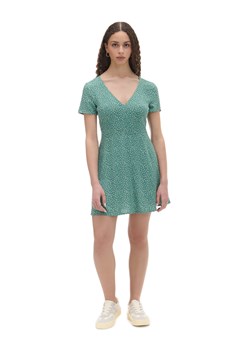 Cropp - Zielona sukienka mini w stokrotki - niebieski ze sklepu Cropp w kategorii Sukienki - zdjęcie 171609920