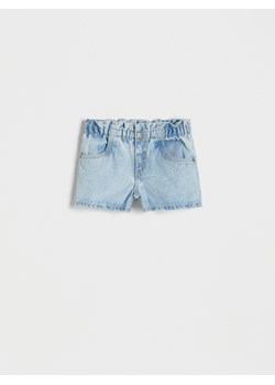 Reserved - Jeansowe szorty - niebieski ze sklepu Reserved w kategorii Spodenki dziewczęce - zdjęcie 171610221
