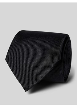 Krawat jedwabny w jednolitym kolorze (8 cm) ze sklepu Peek&Cloppenburg  w kategorii Krawaty - zdjęcie 171611063