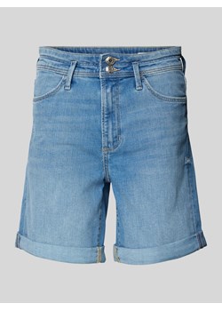 Szorty jeansowe o kroju regular fit ze szlufkami na pasek ze sklepu Peek&Cloppenburg  w kategorii Szorty - zdjęcie 171611080
