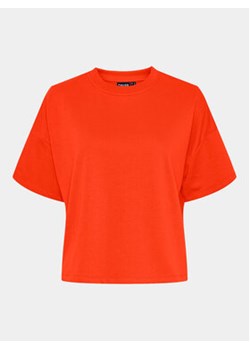 Pieces T-Shirt Chilli Summer 17118870 Pomarańczowy Loose Fit ze sklepu MODIVO w kategorii Bluzki damskie - zdjęcie 171611541