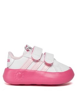 adidas Buty Grand Court 2.0 Tink Cf I ID8015 Biały ze sklepu MODIVO w kategorii Trampki dziecięce - zdjęcie 171611614