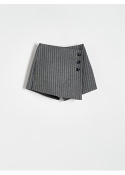 Reserved - Szorty imitujące spódnicę - ciemnoszary ze sklepu Reserved w kategorii Spodenki dziewczęce - zdjęcie 171688733