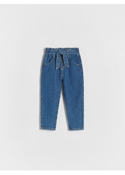 Reserved - Classic denim baggy - niebieski ze sklepu Reserved w kategorii Spodnie i półśpiochy - zdjęcie 171688842