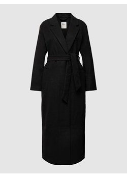 Płaszcz z wiązanym paskiem model ‘TRILLION’ ze sklepu Peek&Cloppenburg  w kategorii Płaszcze damskie - zdjęcie 171689502